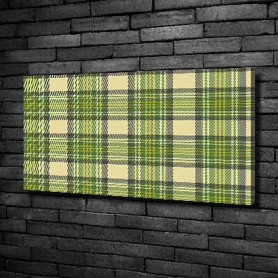 Canvas wall art Green grille