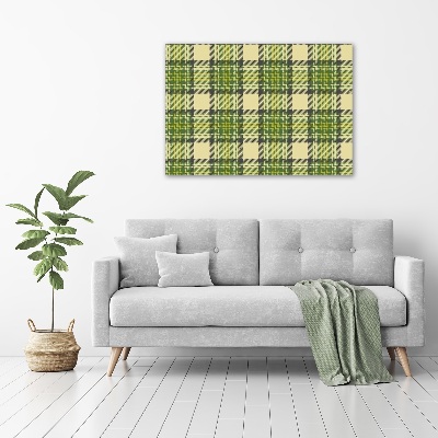 Canvas wall art Green grille