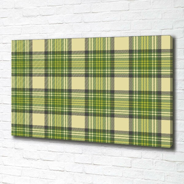 Canvas wall art Green grille