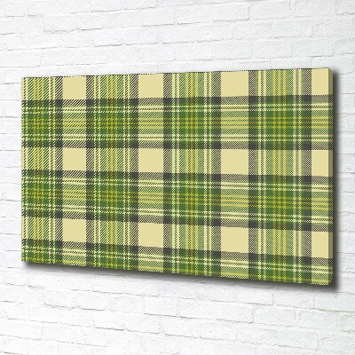 Canvas wall art Green grille