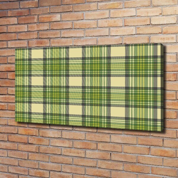 Canvas wall art Green grille