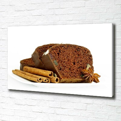 Canvas wall art Gingerbread and vanilla