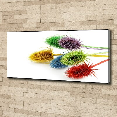 Canvas wall art Thistle