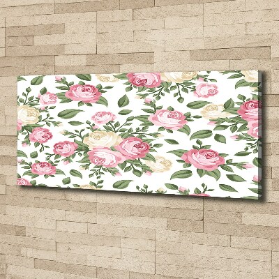 Canvas wall art Roses