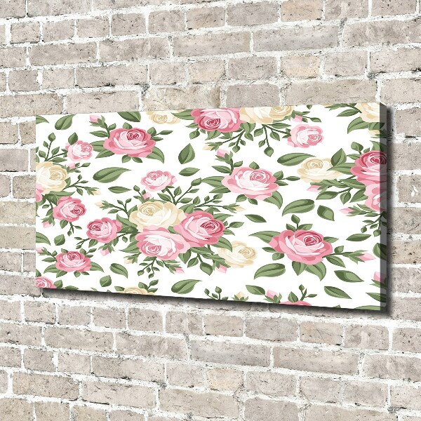 Canvas wall art Roses