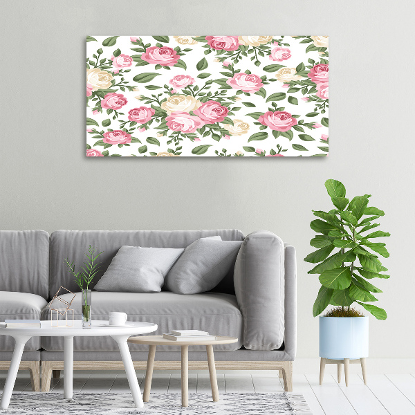 Canvas wall art Roses