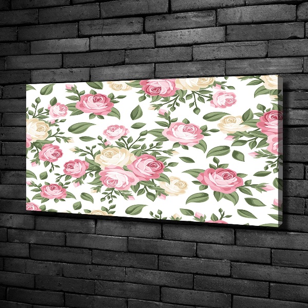 Canvas wall art Roses