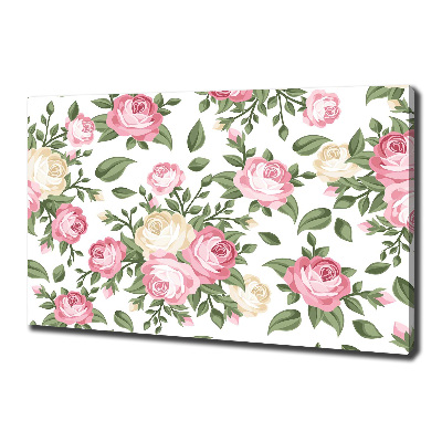 Canvas wall art Roses