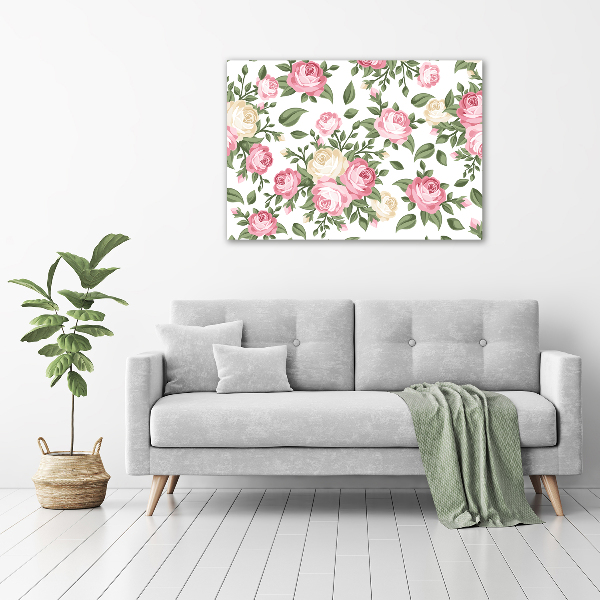 Canvas wall art Roses