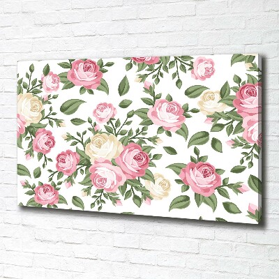 Canvas wall art Roses