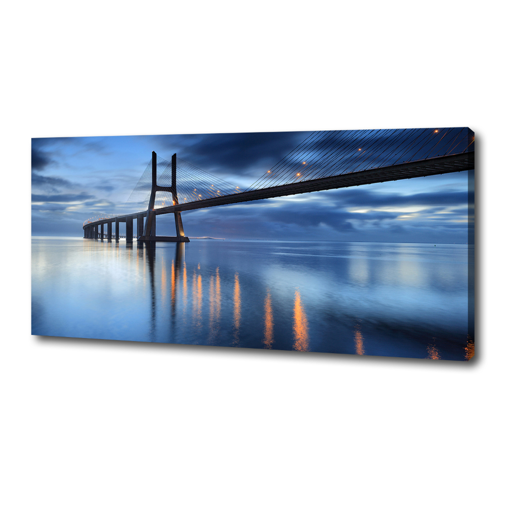 Canvas wall art Little bridge