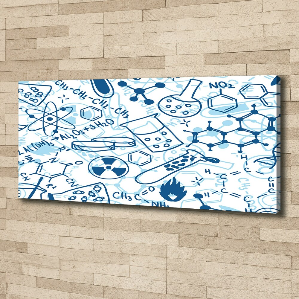 Canvas wall art Background chemistry