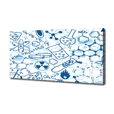 Canvas wall art Background chemistry