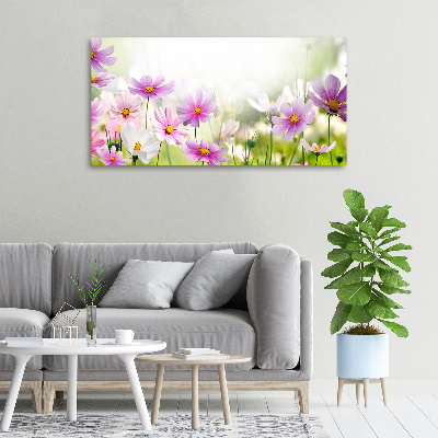 Canvas wall art Flowers in the meadow