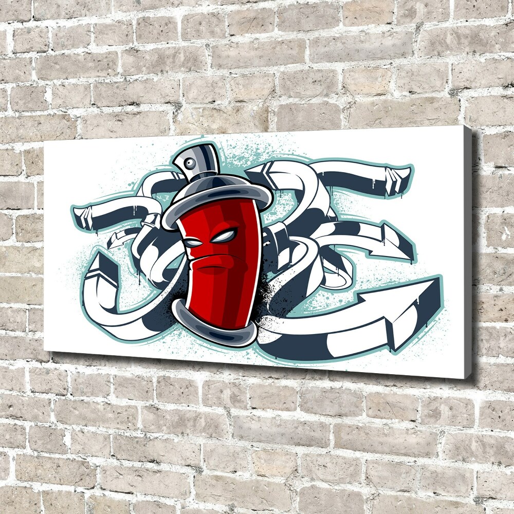 Canvas wall art Graffiti