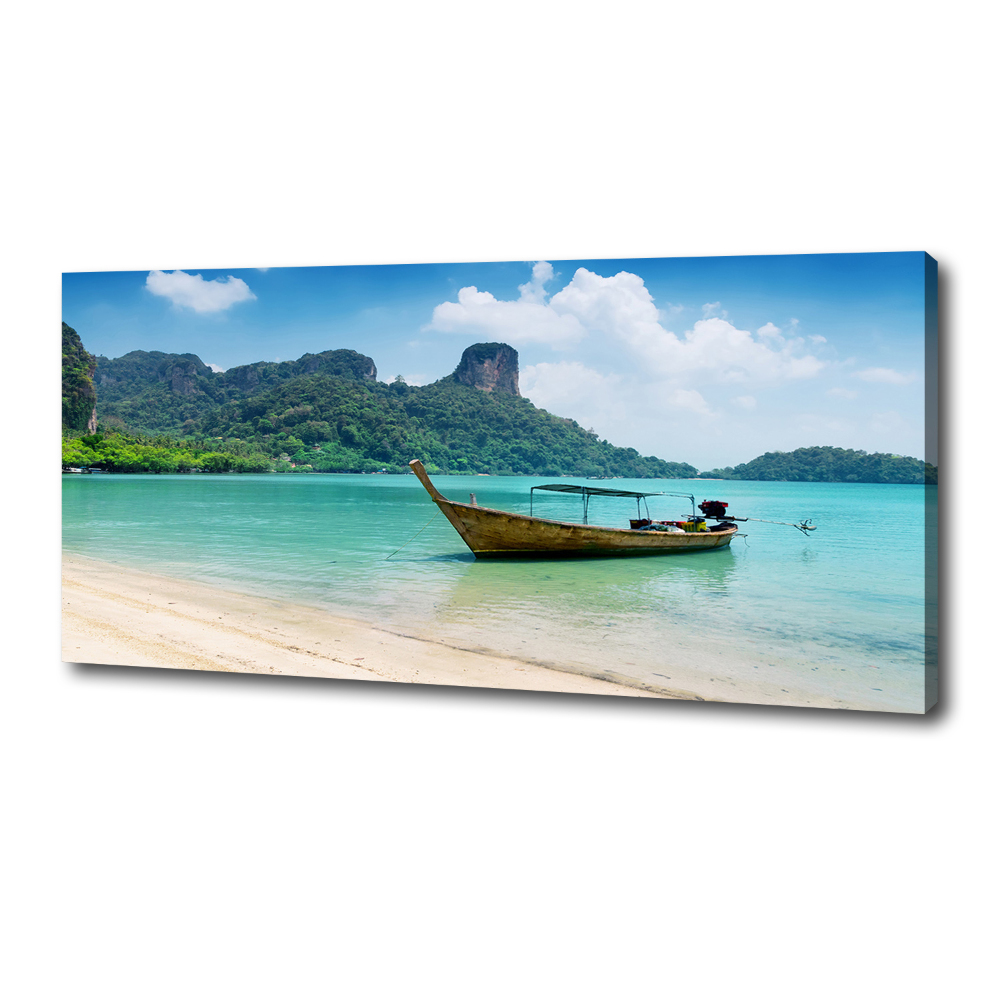 Canvas wall art Boat