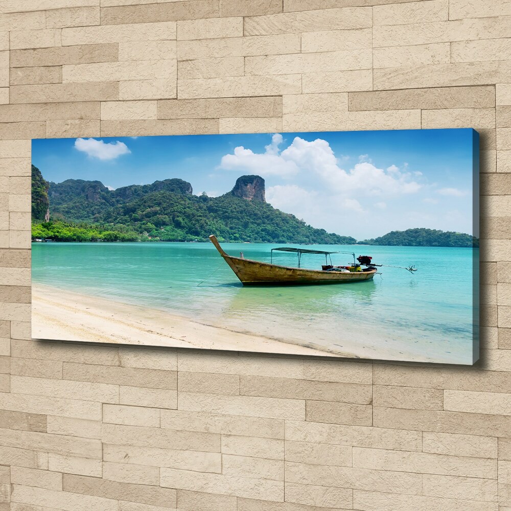 Canvas wall art Boat