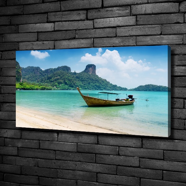 Canvas wall art Boat