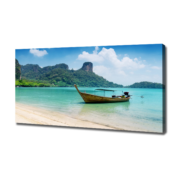 Canvas wall art Boat