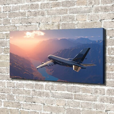 Canvas wall art Plane