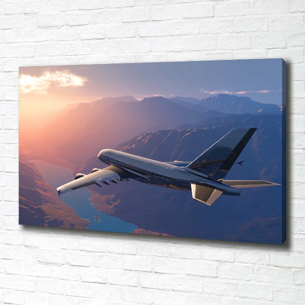 Canvas wall art Plane