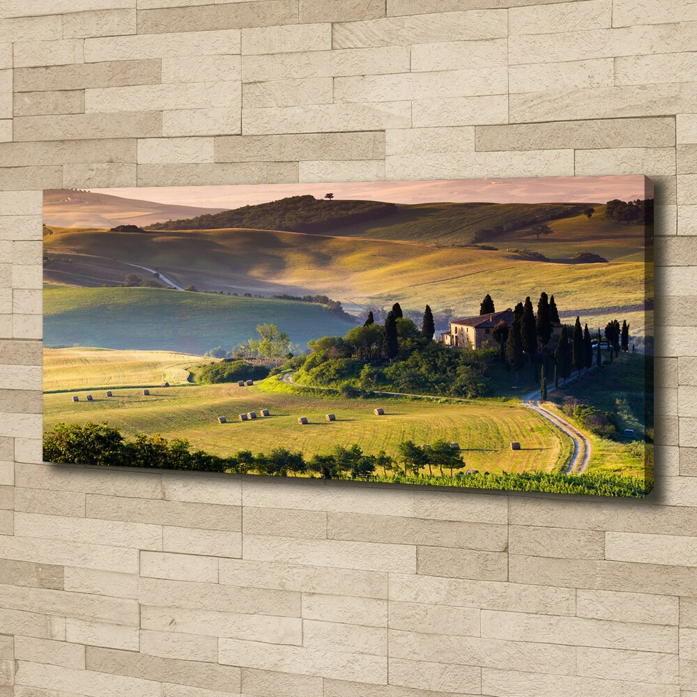 Canvas wall art Tuscany Italy