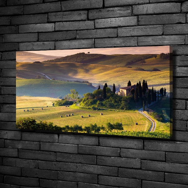 Canvas wall art Tuscany Italy