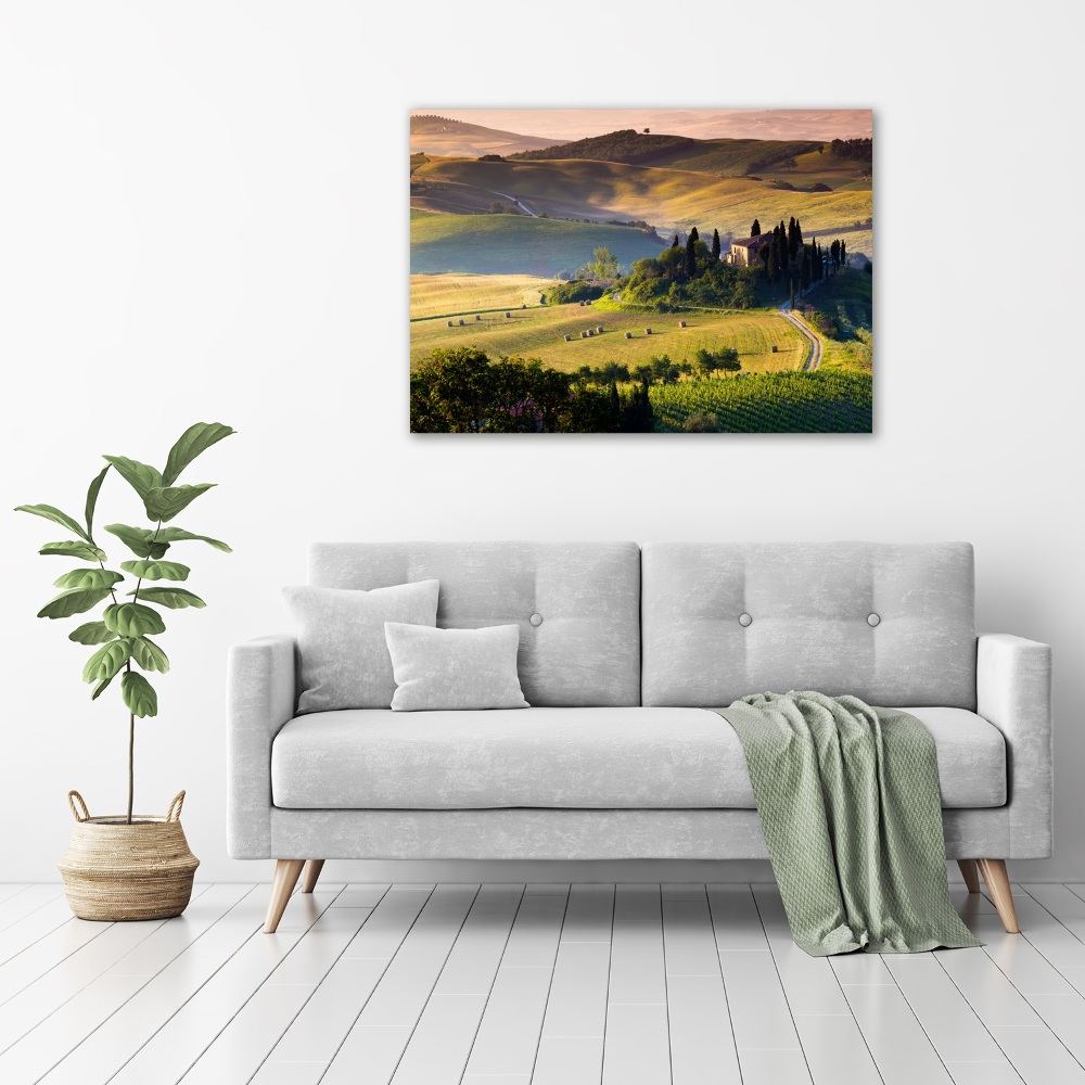 Canvas wall art Tuscany Italy