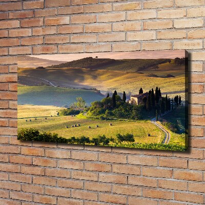 Canvas wall art Tuscany Italy