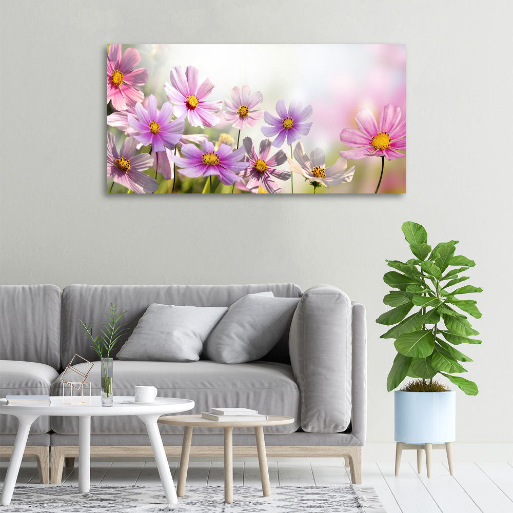 Canvas wall art Flowers in the meadow