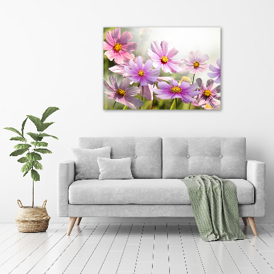 Canvas wall art Flowers in the meadow