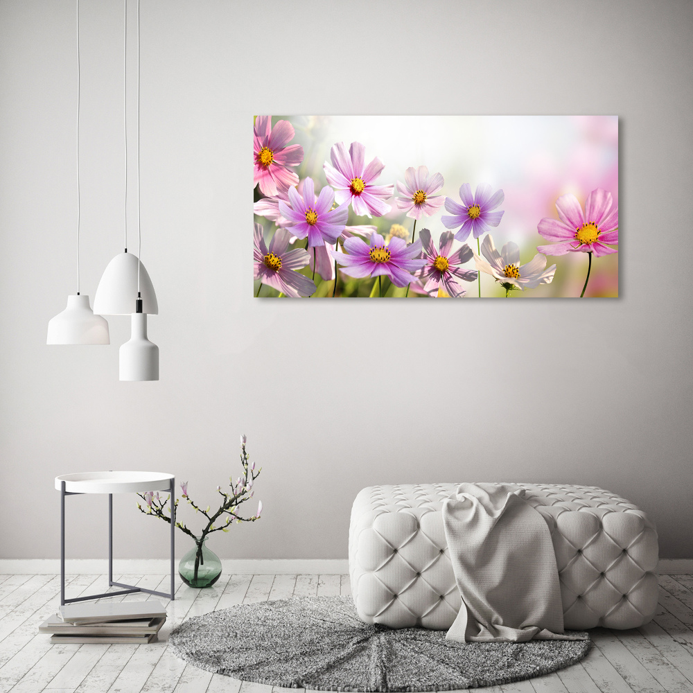 Canvas wall art Flowers in the meadow