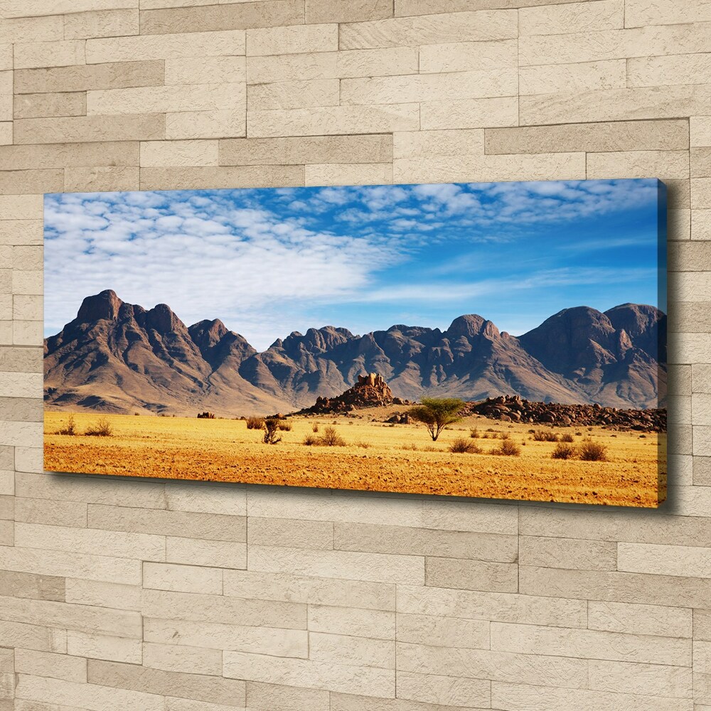 Canvas wall art Rocks in Namibia