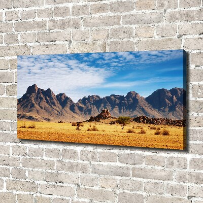 Canvas wall art Rocks in Namibia