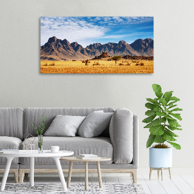 Canvas wall art Rocks in Namibia