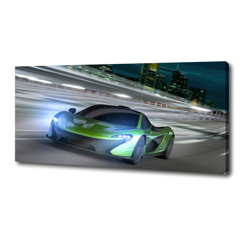 Canvas wall art Racer