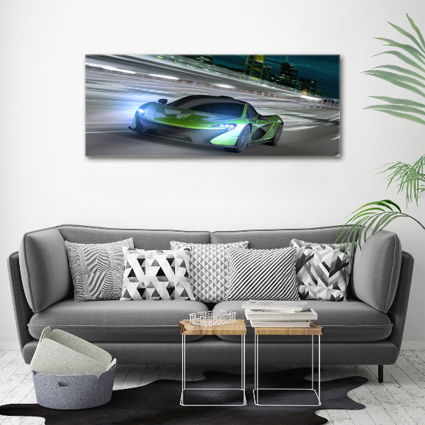 Canvas wall art Racer