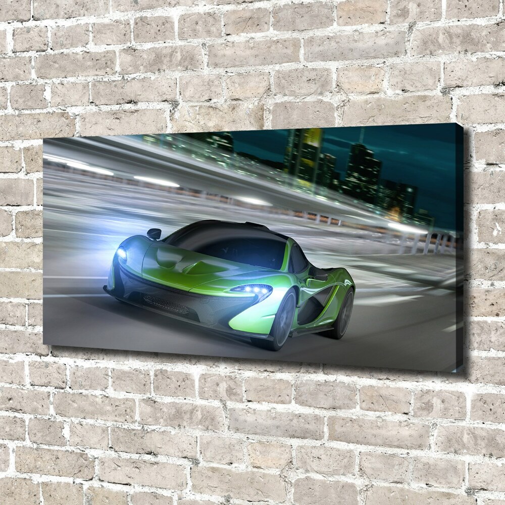 Canvas wall art Racer