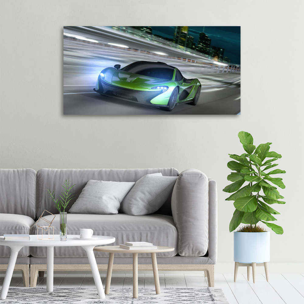 Canvas wall art Racer