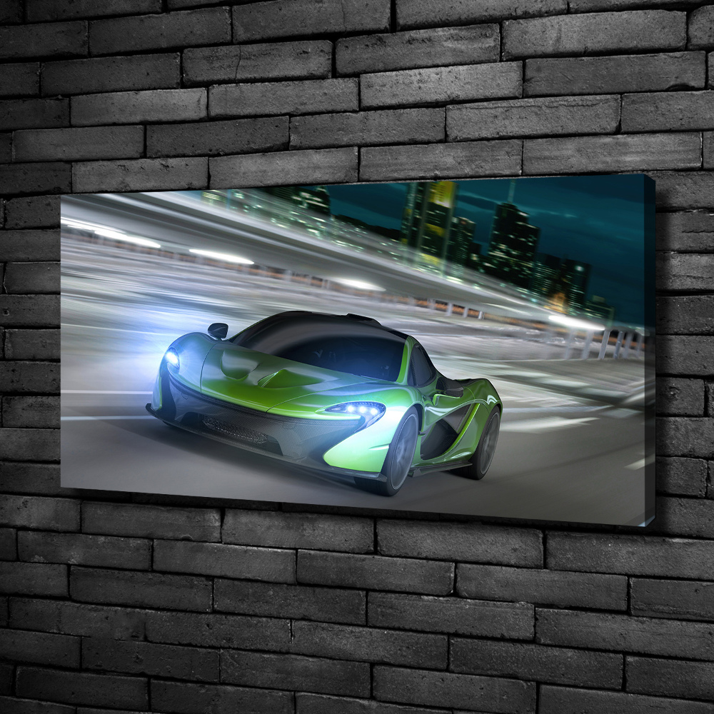 Canvas wall art Racer