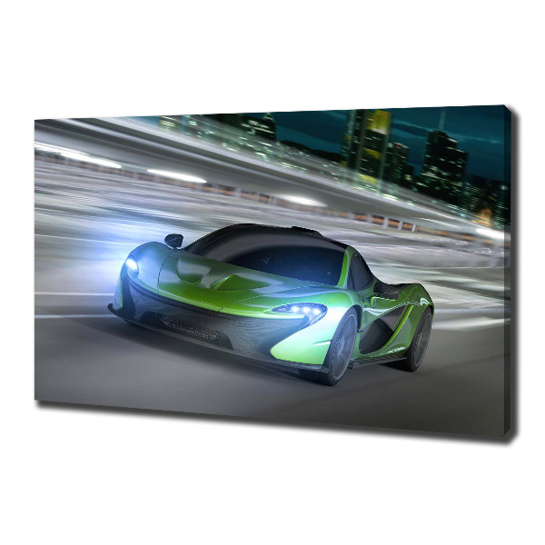 Canvas wall art Racer