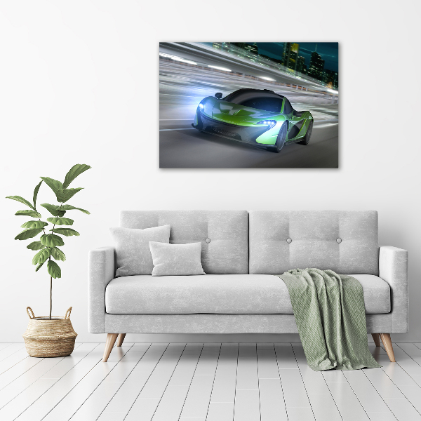 Canvas wall art Racer