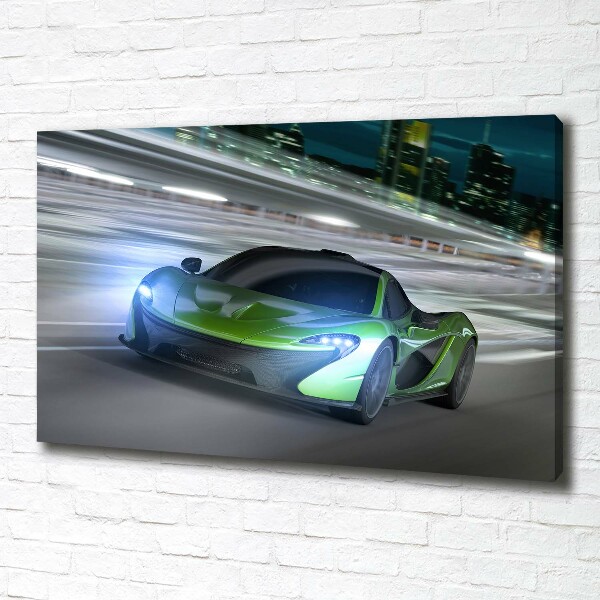 Canvas wall art Racer