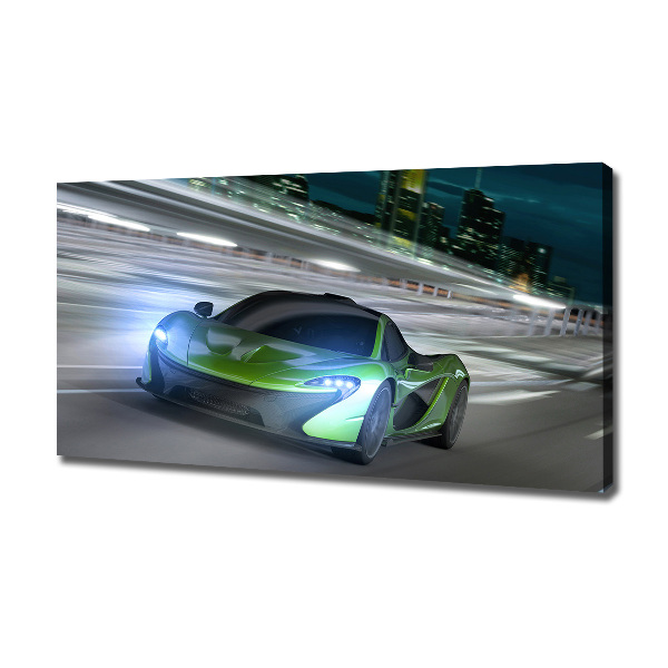 Canvas wall art Racer