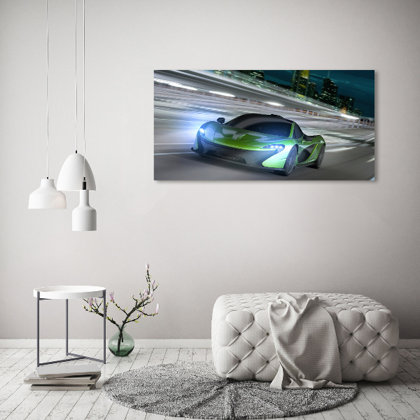 Canvas wall art Racer