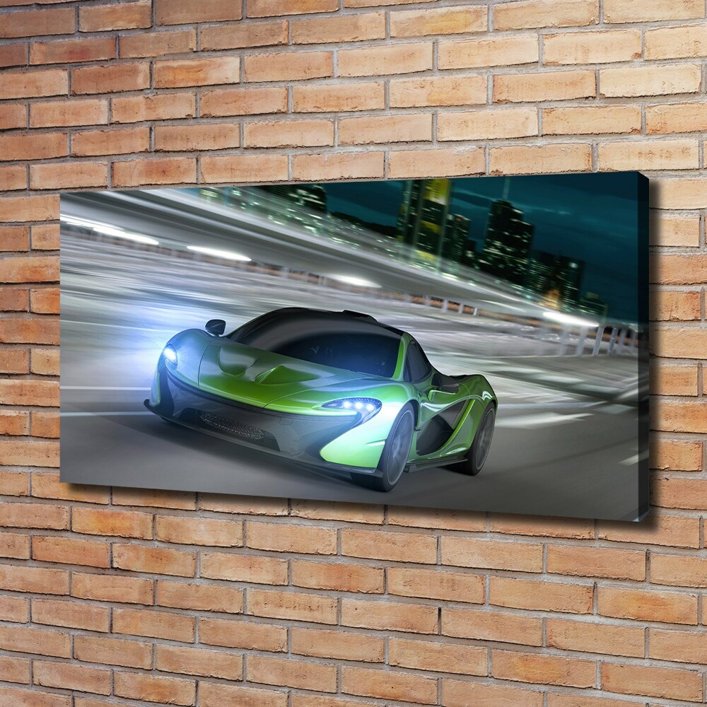 Canvas wall art Racer