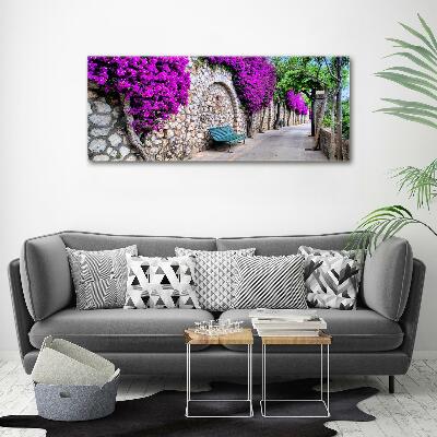 Canvas wall art Charming streets