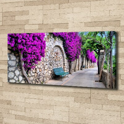 Canvas wall art Charming streets