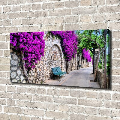 Canvas wall art Charming streets