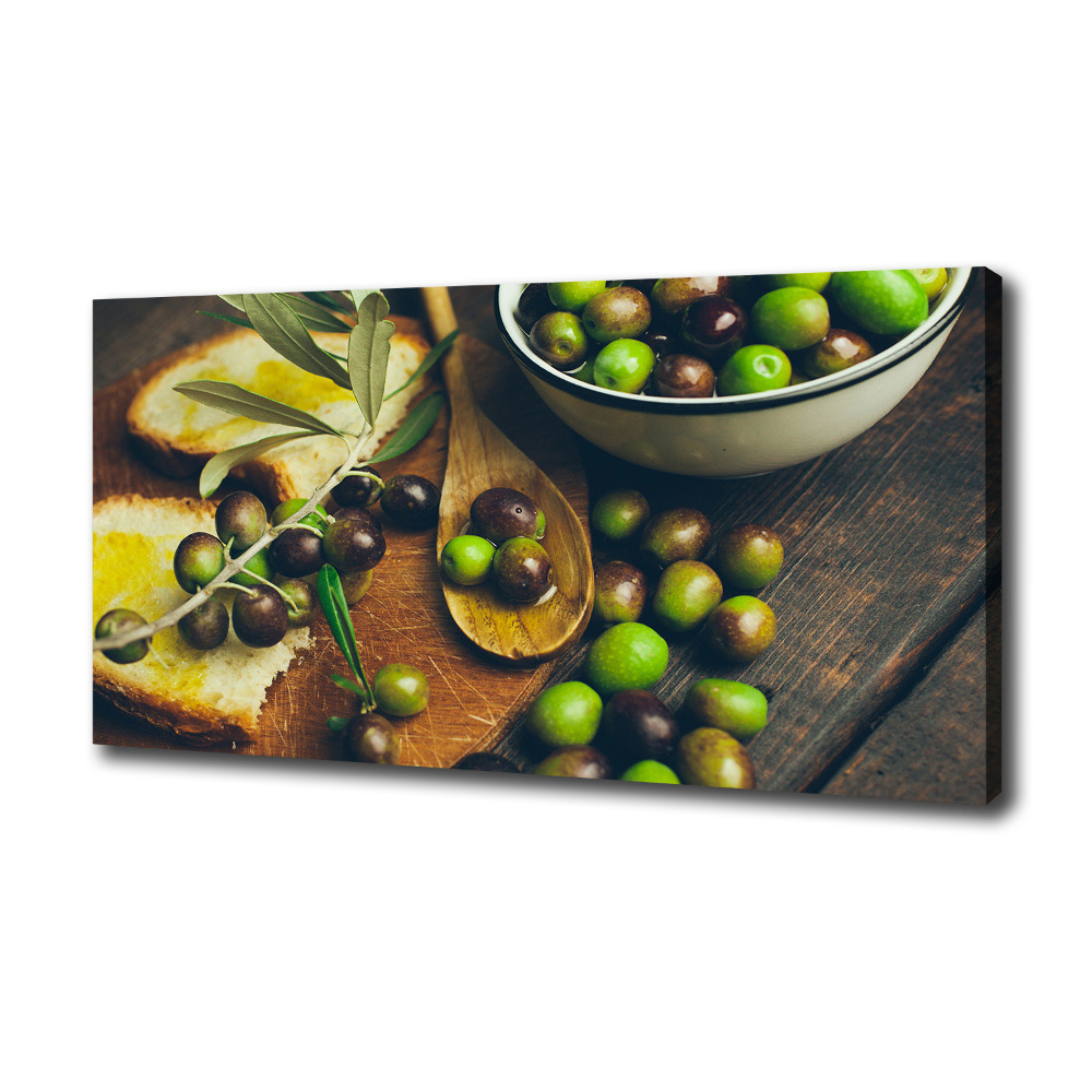 Canvas wall art Olives